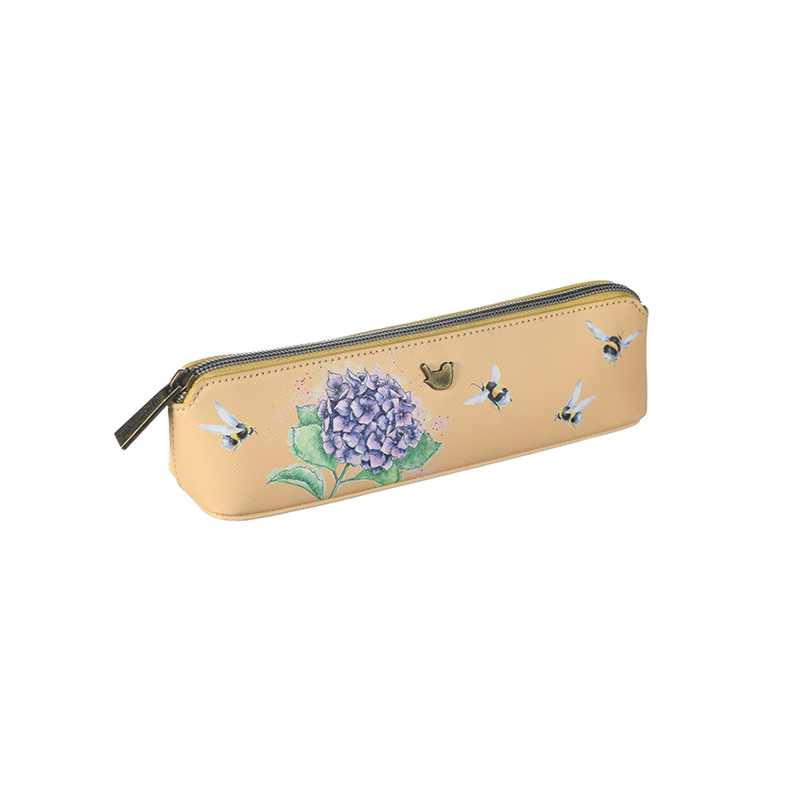 Wrendale Designs Flight of the Bumblebee Brush Bag Pencil Case image number null